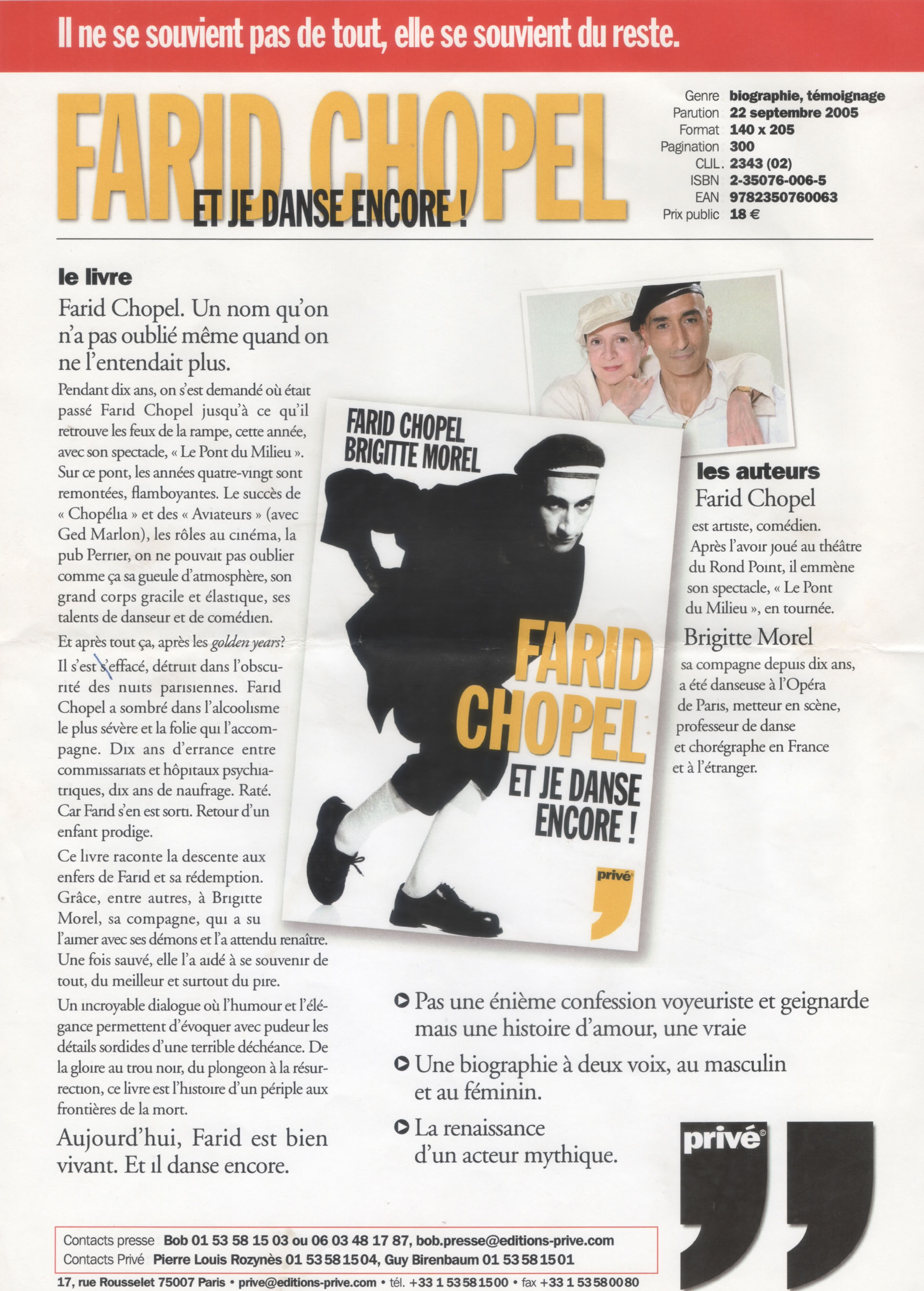 mise en scene de brigitte morel